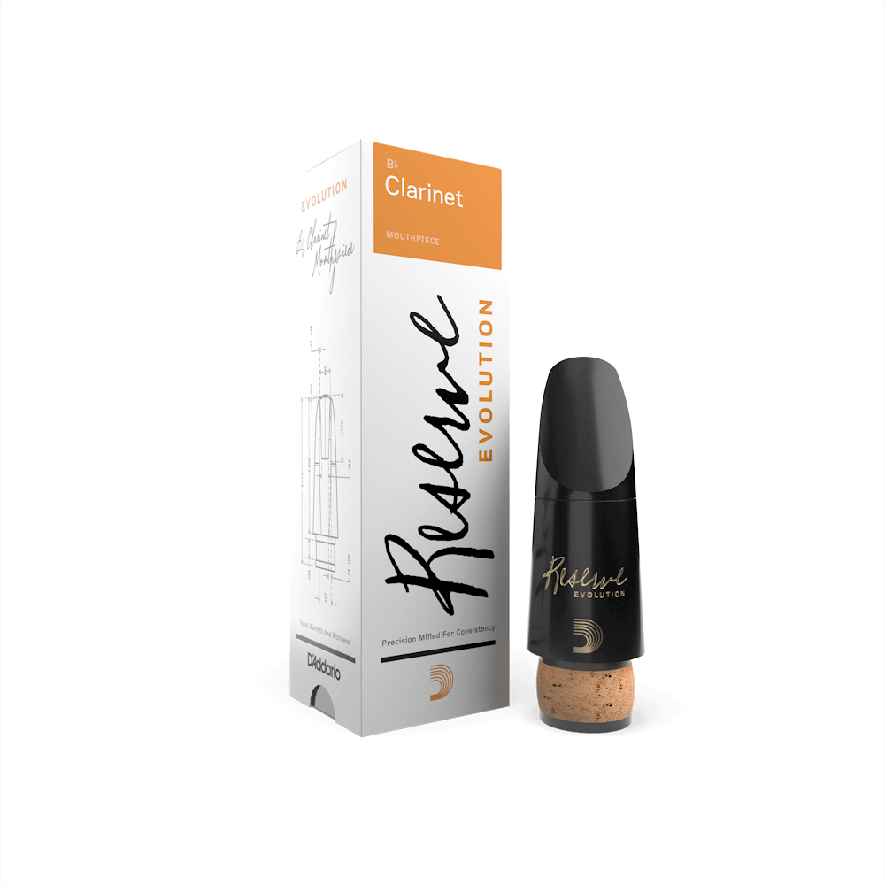 D'Addario Reserve Evolution Bb Clarinet Mouthpiece - D'Addario - D'Addario Reserve Evolution Bb Clarinet Mouthpiece - Mouthpieces.co.uk