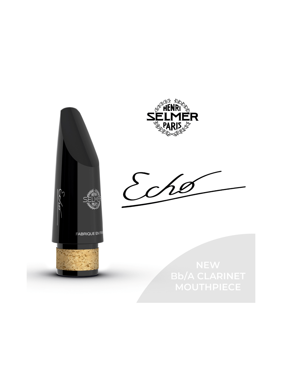 Selmer Echo Bb Clarinet Mouthpiece - Selmer - Selmer Echo Bb Clarinet Mouthpiece - Mouthpieces.co.uk